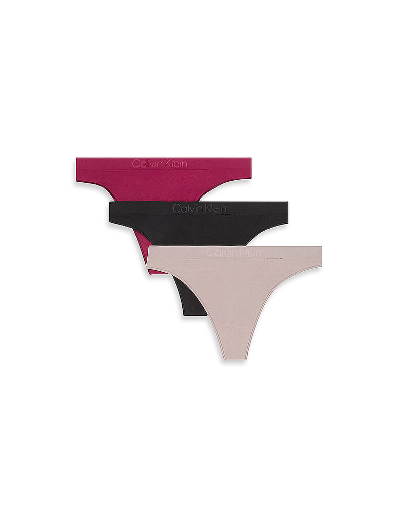 Sring Lot de 3 beige multicolore M