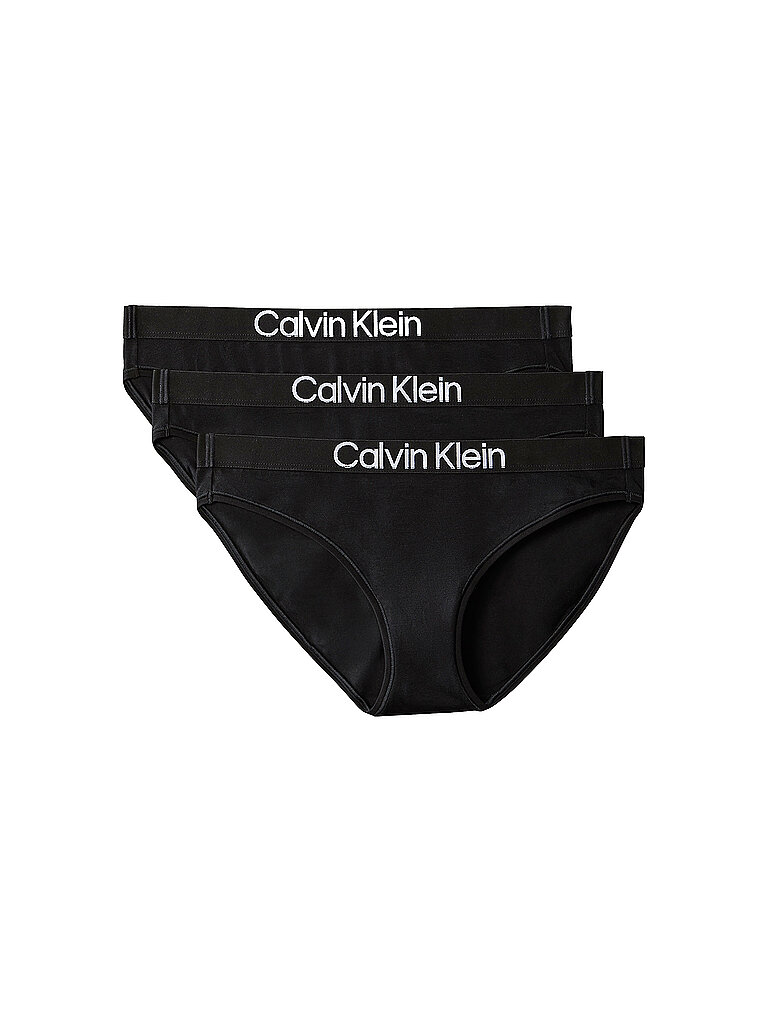 Slip Lot de 3 noir noir XS