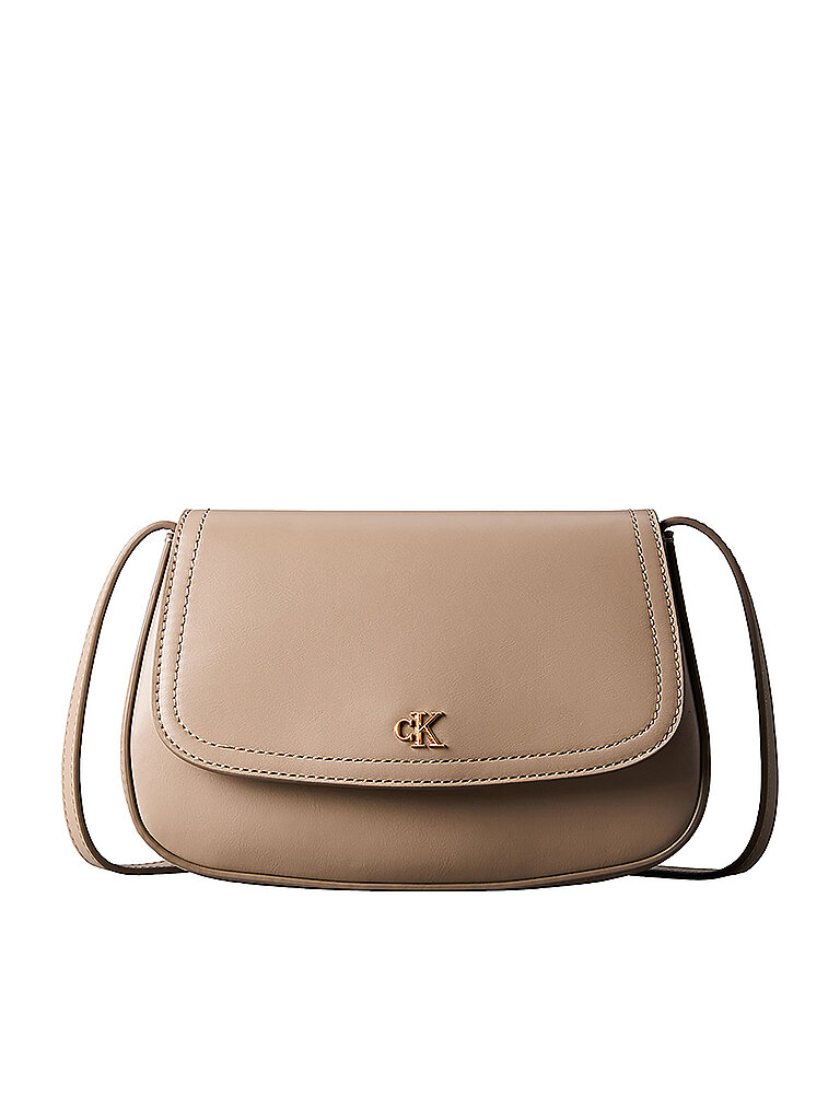 Sac - Mini sac CK FLAP beige