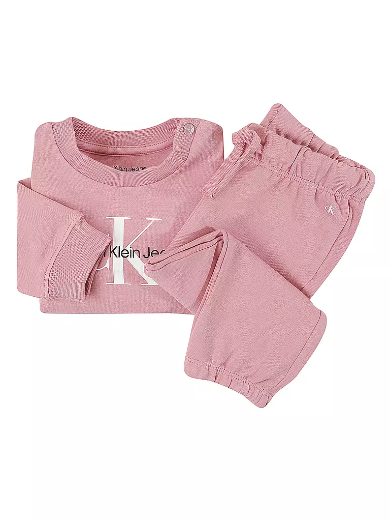 CALVIN KLEIN JEANS | Baby Jogginganzug  | Rose vif