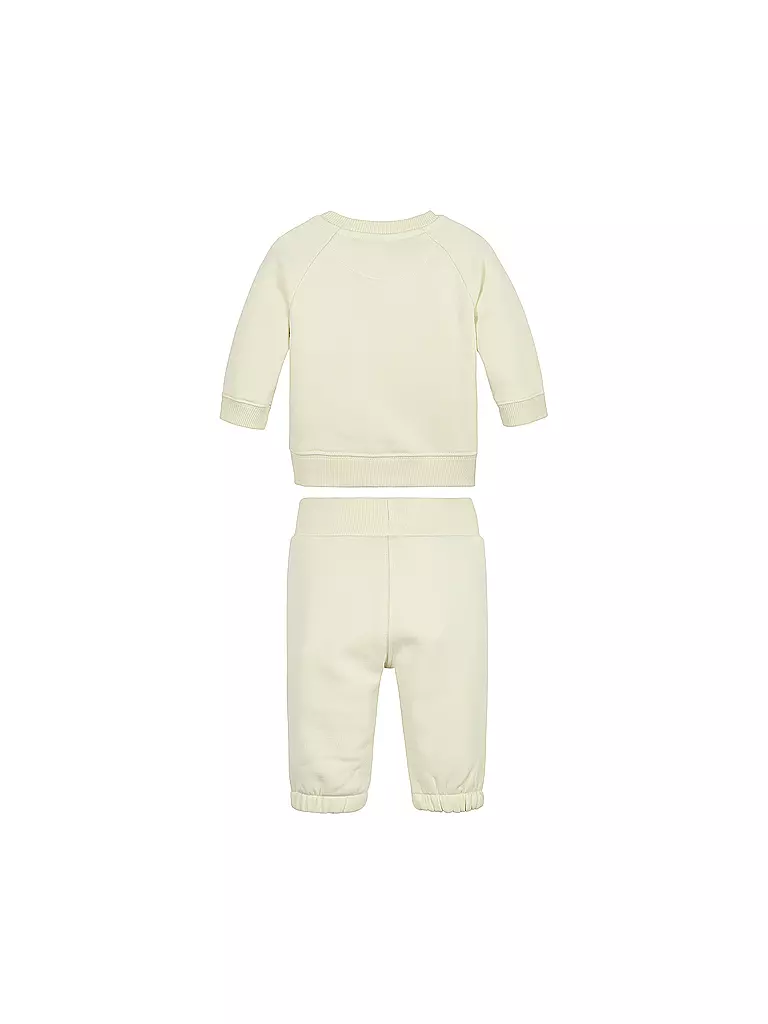 CALVIN KLEIN JEANS | Baby Set Sweater und Hose  | Beige