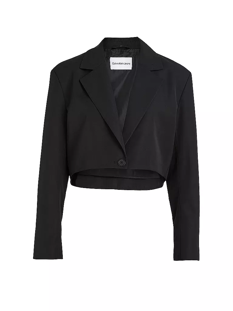 CALVIN KLEIN JEANS | Blazer Cropped Fit  | Noir