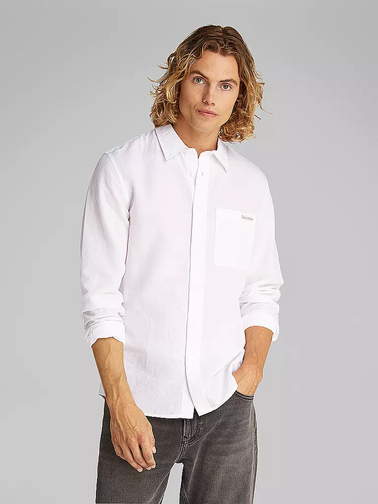 CALVIN KLEIN JEANS | Chemise en lin | 