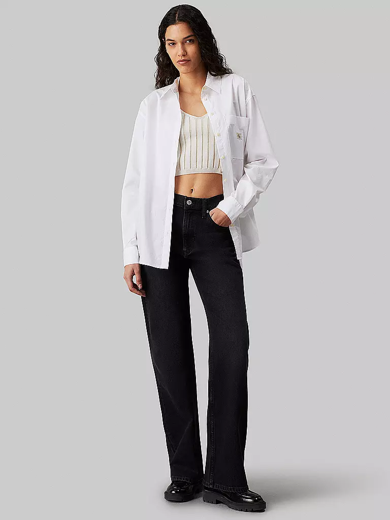CALVIN KLEIN JEANS | Hemdbluse | Blanc