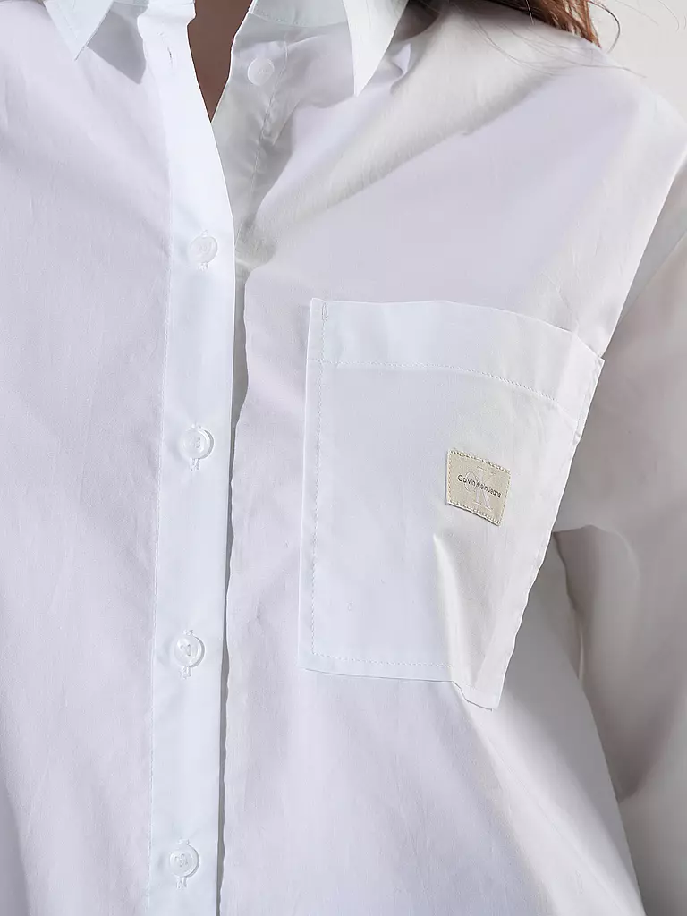 CALVIN KLEIN JEANS | Hemdbluse | Blanc