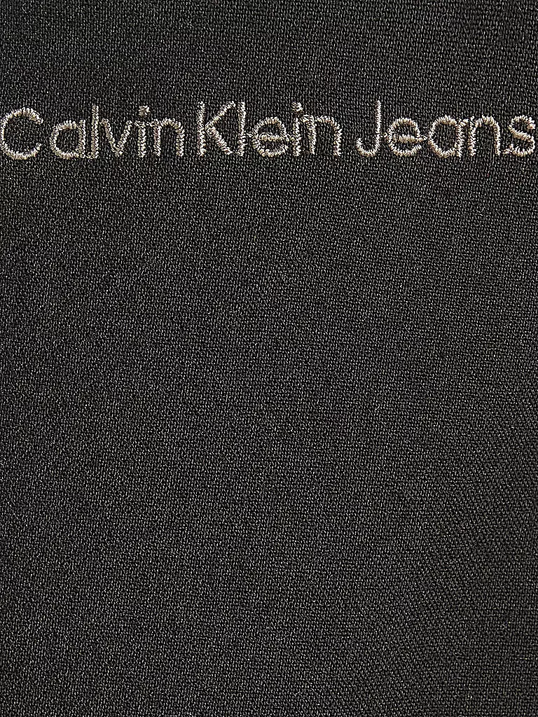 CALVIN KLEIN JEANS | Highwaist Hose Slim Fit | Noir