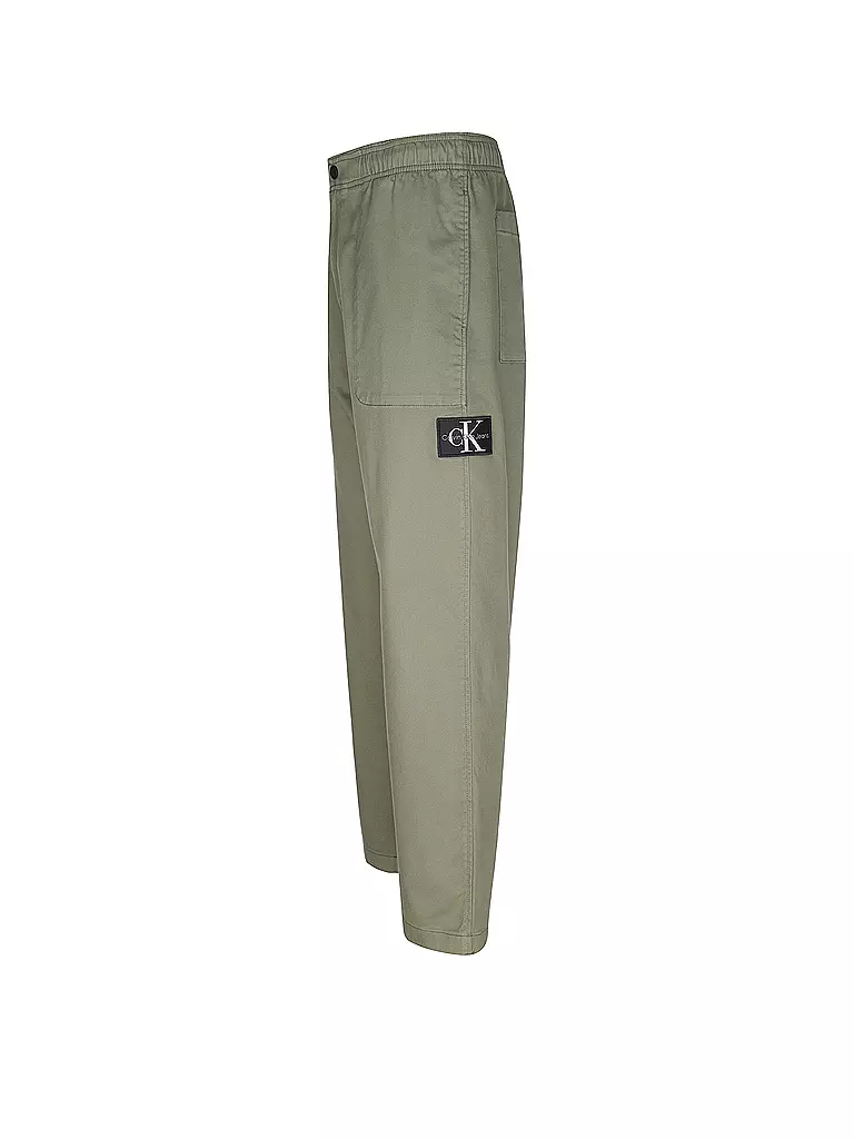 CALVIN KLEIN JEANS | Hose Regular Fit | Olive