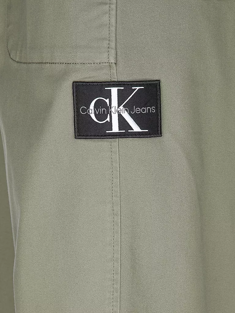 CALVIN KLEIN JEANS | Hose Regular Fit | Olive