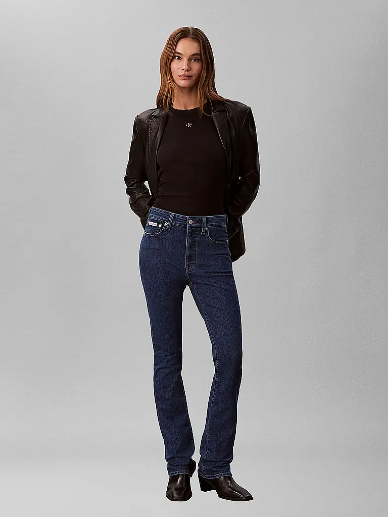 CALVIN KLEIN JEANS | Jeans Coupe Évasée | Bleu