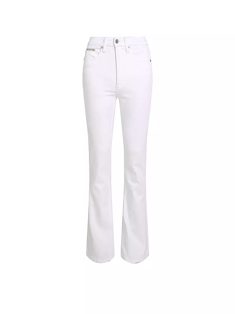 CALVIN KLEIN JEANS | Jeans Coupe Bootcut | Blanc