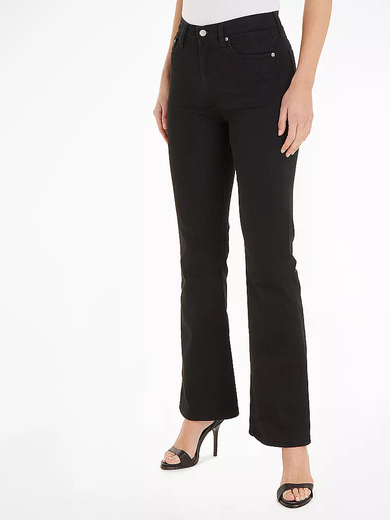 CALVIN KLEIN JEANS | Jeans Coupe Bootcut | schwarz