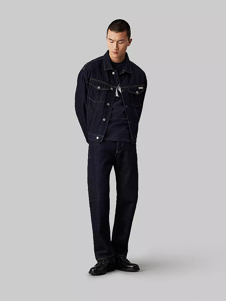 CALVIN KLEIN JEANS | Jeans Coupe Droite | dunkelblau
