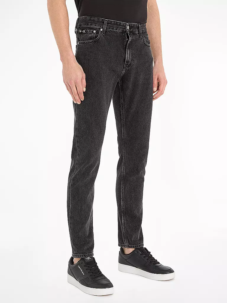 CALVIN KLEIN JEANS | Jeans Coupe fuselée | schwarz