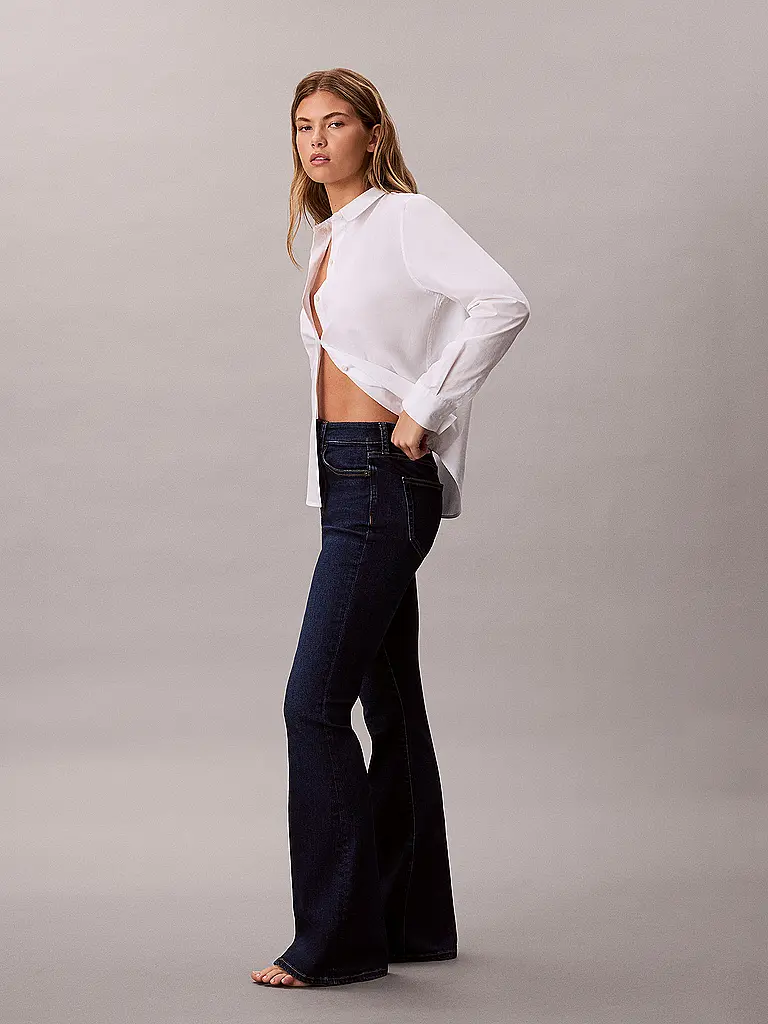 CALVIN KLEIN JEANS | Jeans HIGH RISE FLARE | Bleu