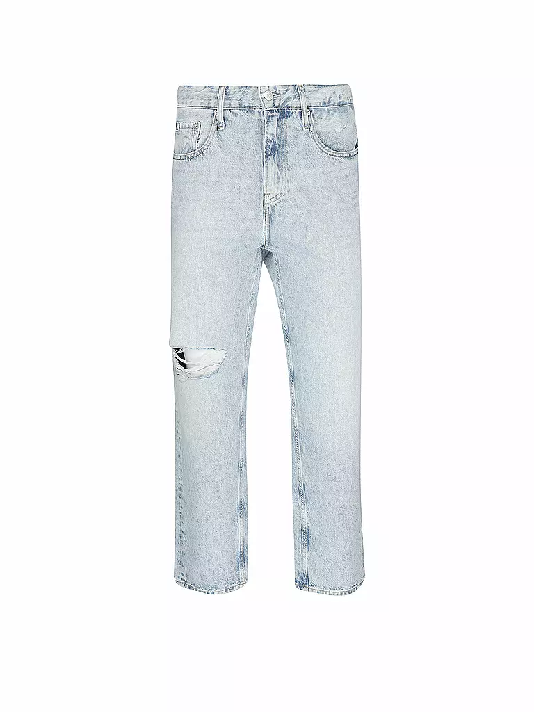 CALVIN KLEIN JEANS | Jeans Straight Fit 7/8  | Bleu clair