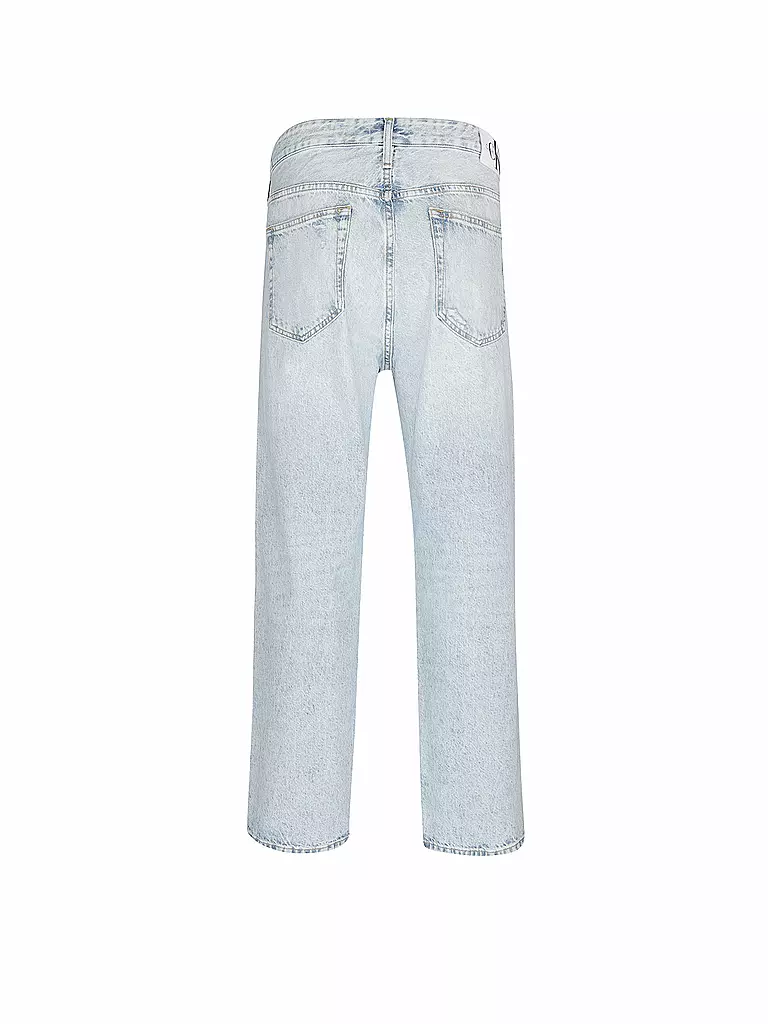 CALVIN KLEIN JEANS | Jeans Straight Fit 7/8  | Bleu clair