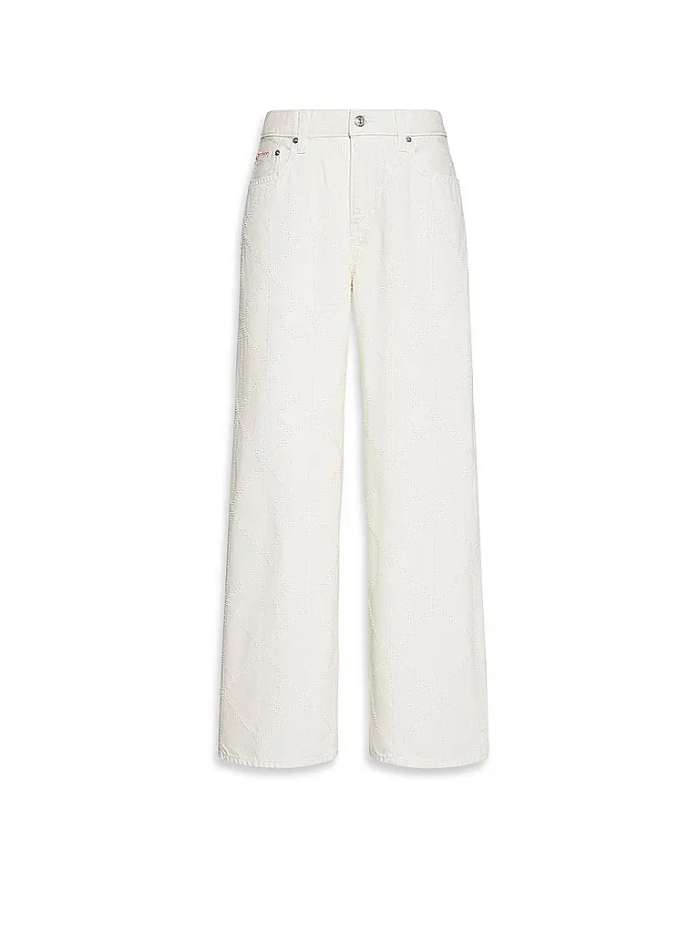 CALVIN KLEIN JEANS | Jeans Wide Leg | creme