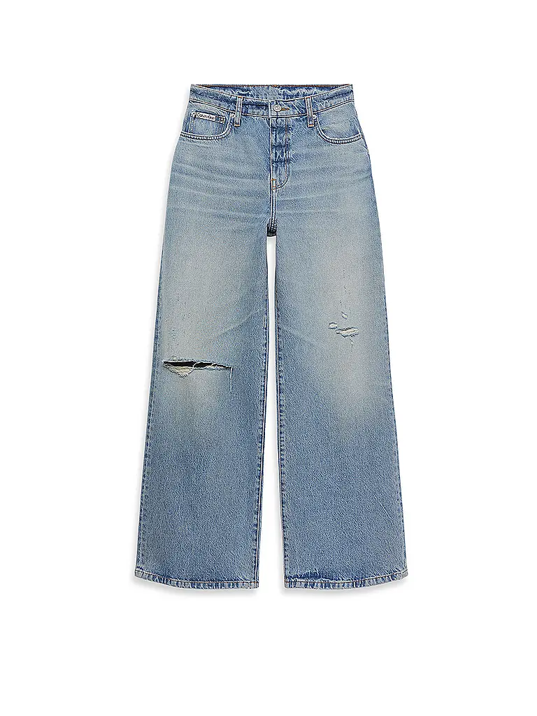 CALVIN KLEIN JEANS | Jeans Wide Leg | blau