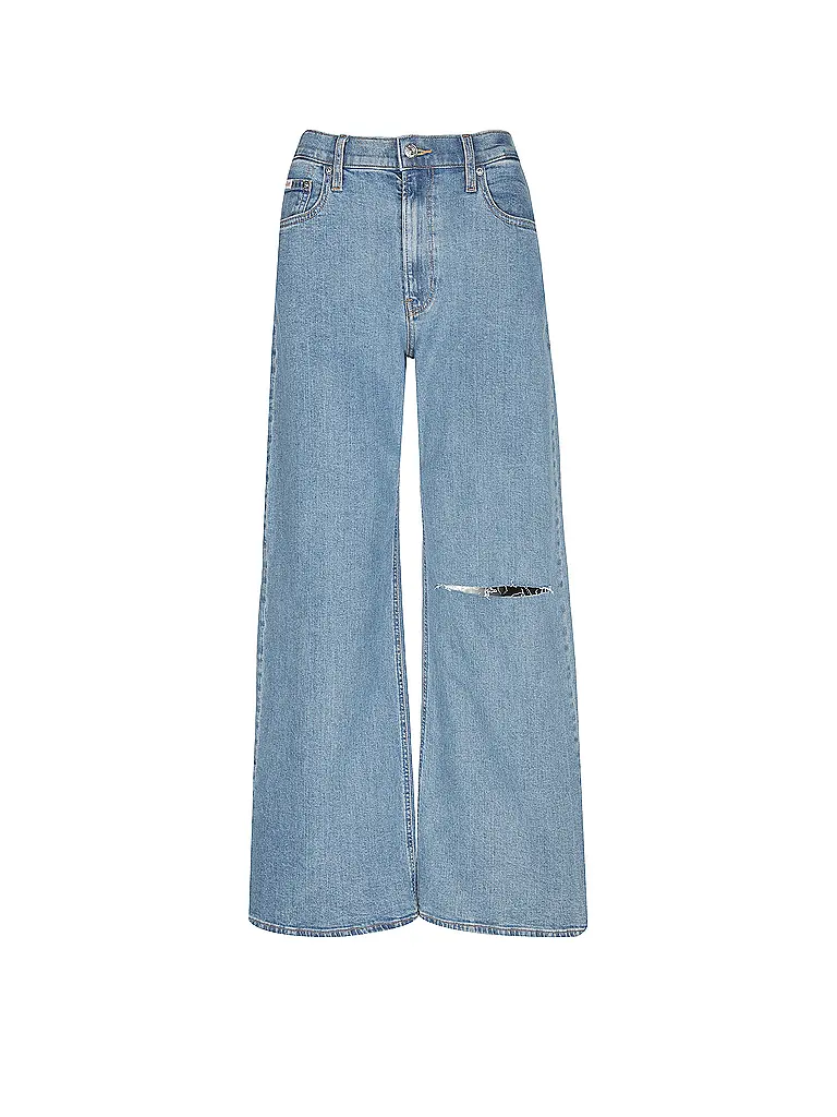 CALVIN KLEIN JEANS | Jeans Wide Leg | dunkelblau