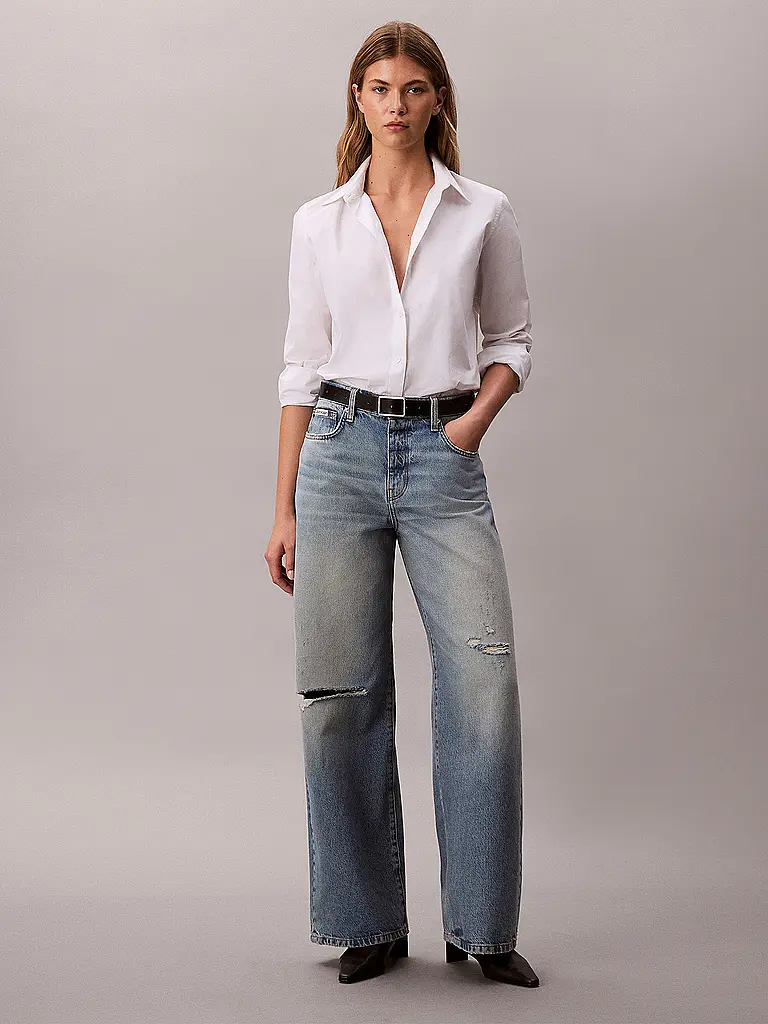 CALVIN KLEIN JEANS | Jeans Wide Leg | blau