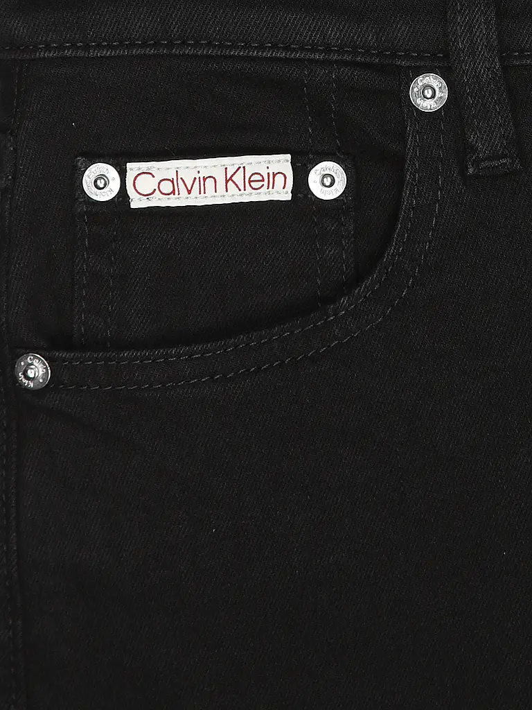 CALVIN KLEIN JEANS | Jeans Wide Leg | schwarz