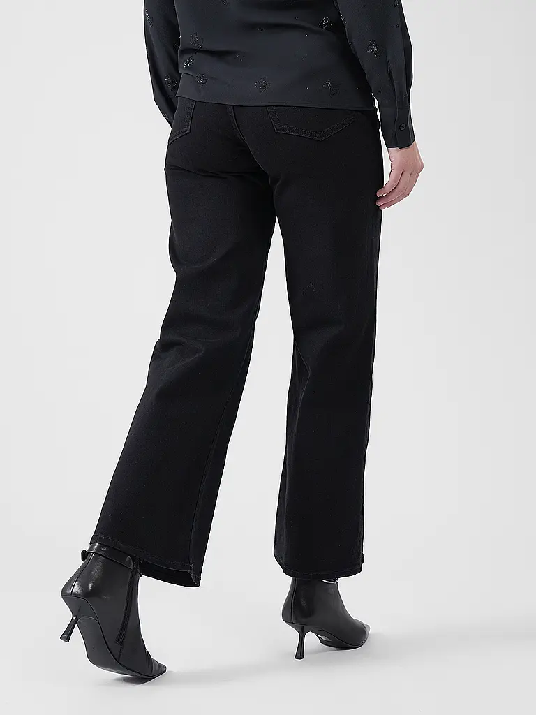 CALVIN KLEIN JEANS | Jeans Wide Leg | schwarz