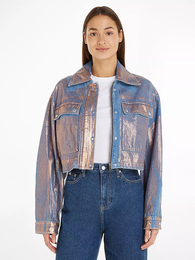 CALVIN KLEIN JEANS | Jeansjacke  | Lilas