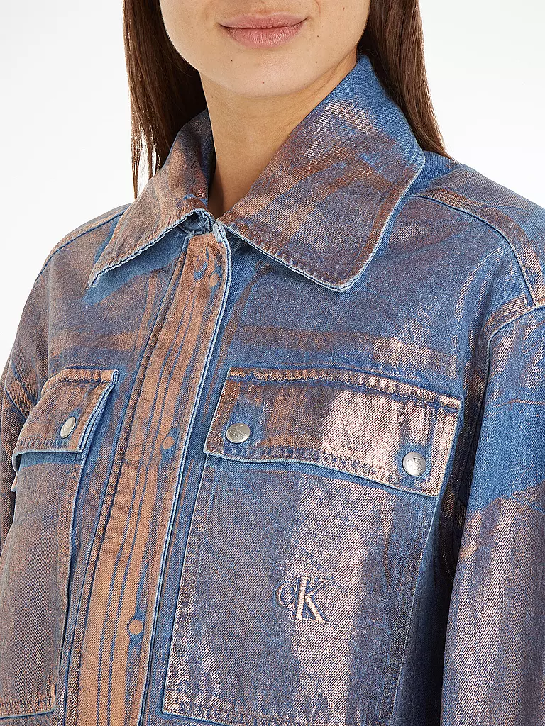 CALVIN KLEIN JEANS | Jeansjacke  | Lilas