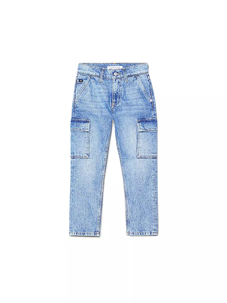 CALVIN KLEIN JEANS | Jungen Cargojeans | Bleu