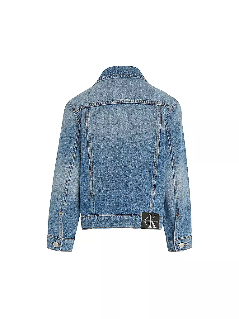 CALVIN KLEIN JEANS | Jungen Jeansjacke  | Bleu