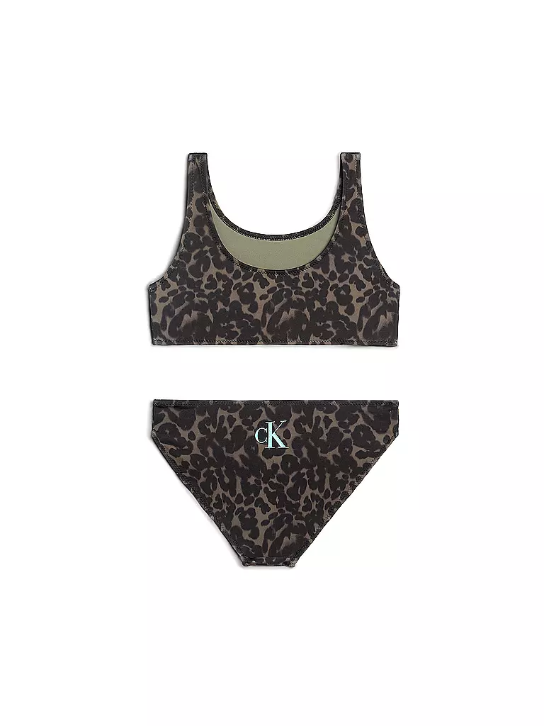 CALVIN KLEIN JEANS | Kinder Bikini Set  | Marron
