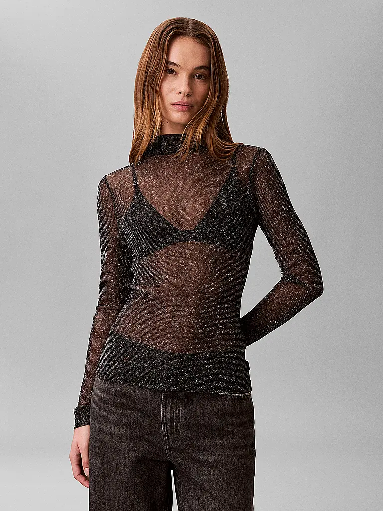 CALVIN KLEIN JEANS | Langarmshirt | Noir