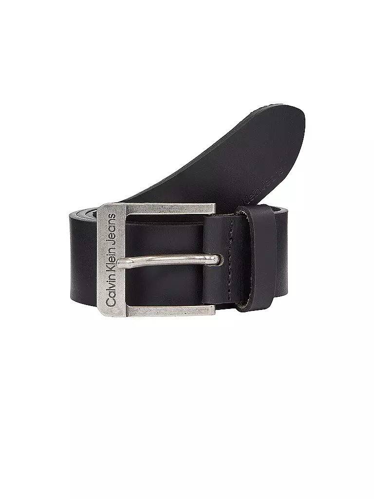 CALVIN KLEIN JEANS | Ledergürtel | Noir