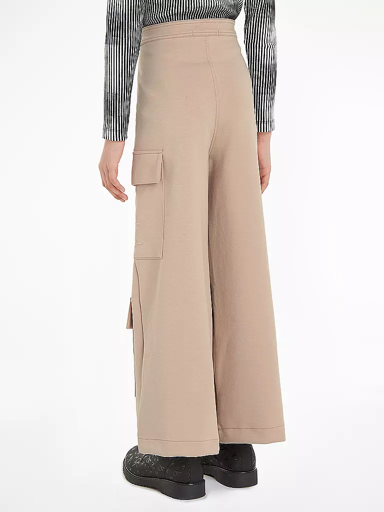 CALVIN KLEIN JEANS | Mädchen Cargohose  | Beige