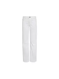 CALVIN KLEIN JEANS | Mädchen Jeans Straight Fit  | Blanc