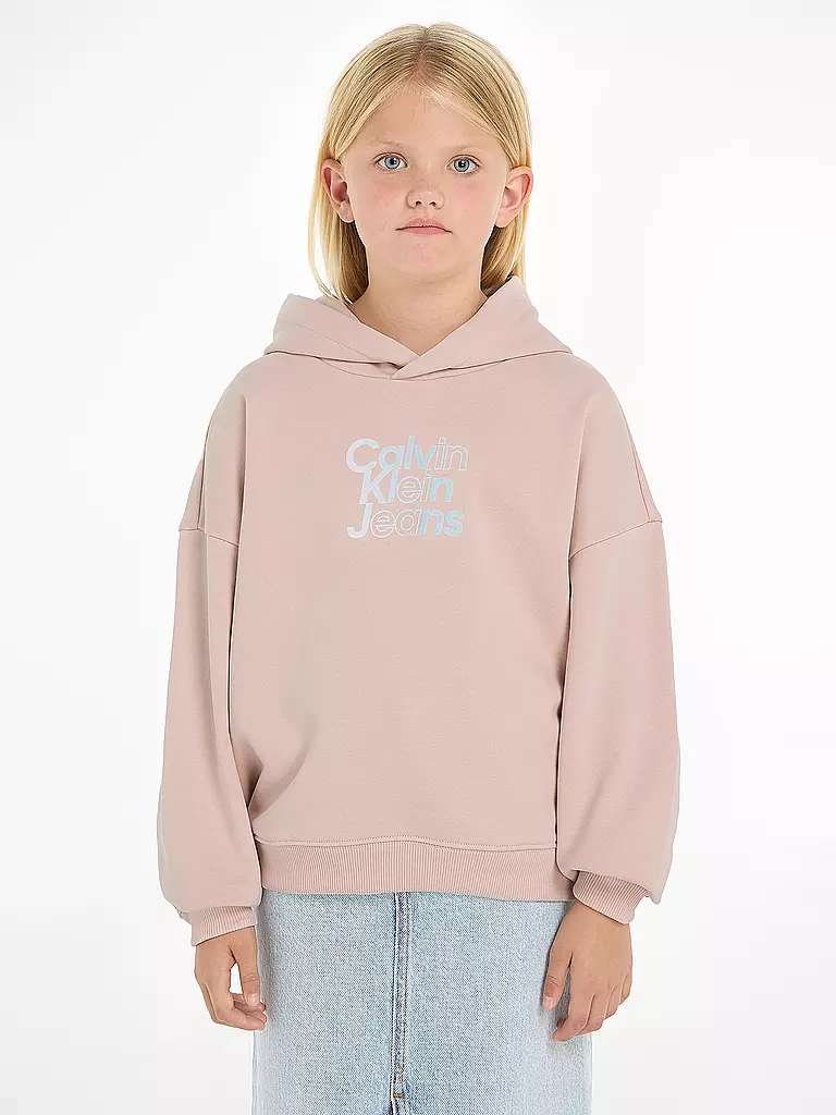 CALVIN KLEIN JEANS | Mädchen Kapuzensweater - Hoodie  | Rose