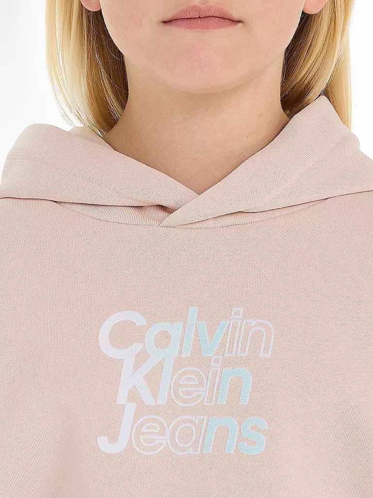 CALVIN KLEIN JEANS | Mädchen Kapuzensweater - Hoodie  | Rose