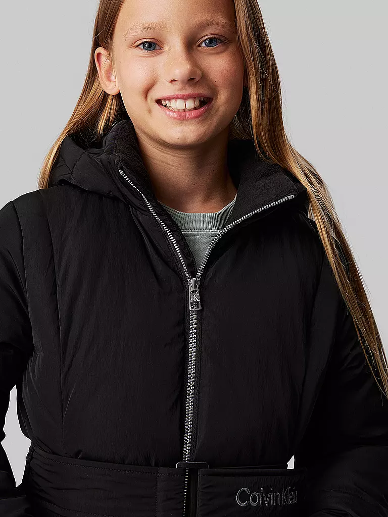 CALVIN KLEIN JEANS | Mädchen Steppmantel | Noir