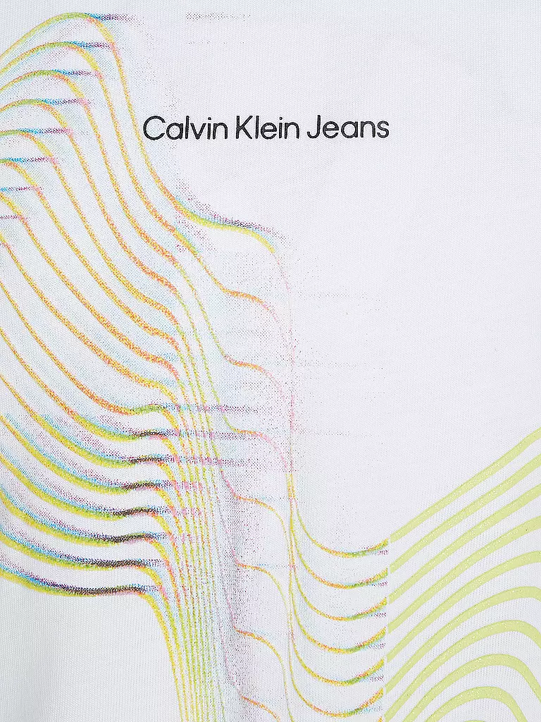 CALVIN KLEIN JEANS | Mädchen T-Shirt  | Blanc