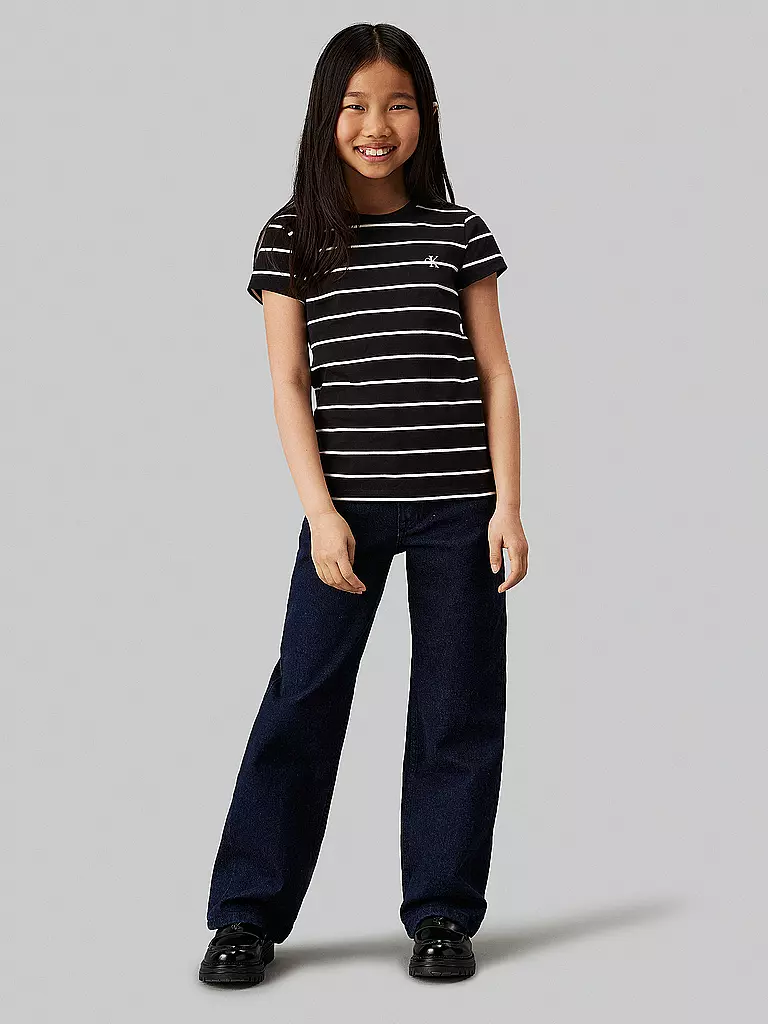 CALVIN KLEIN JEANS | Mädchen T-Shirt 2er Pkg  | Noir