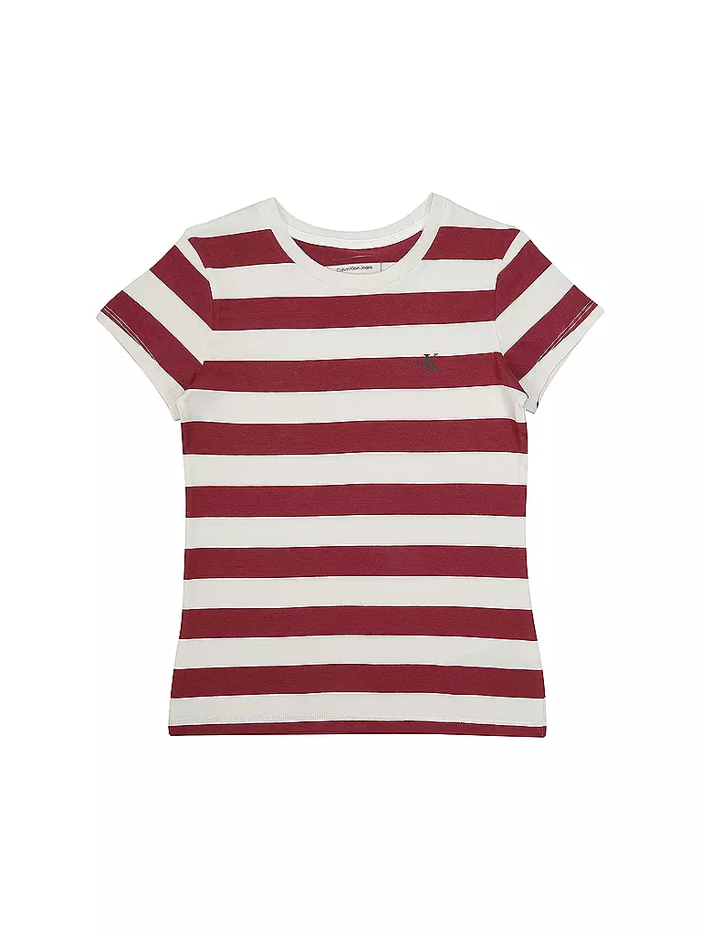 CALVIN KLEIN JEANS | Mädchen T-Shirt 2er Pkg  | Rouge foncé