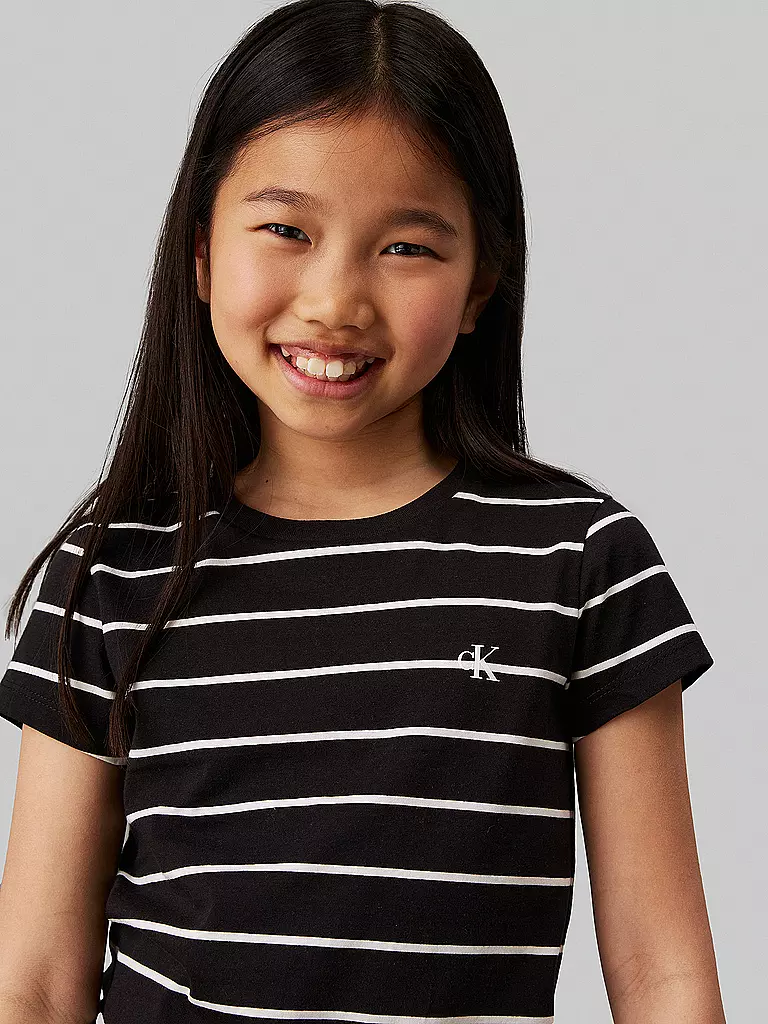 CALVIN KLEIN JEANS | Mädchen T-Shirt 2er Pkg  | Noir