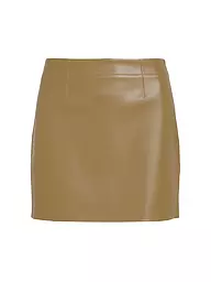CALVIN KLEIN JEANS | Mini-jupe aspect cuir | Olive