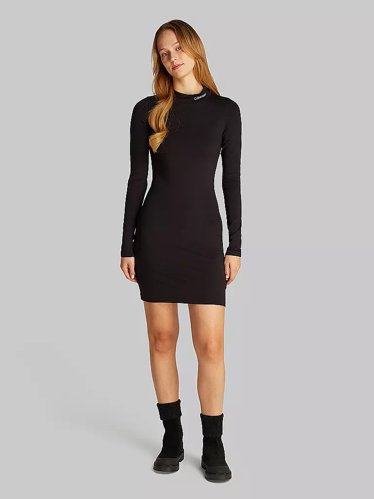 CALVIN KLEIN JEANS | Mini-robe | schwarz