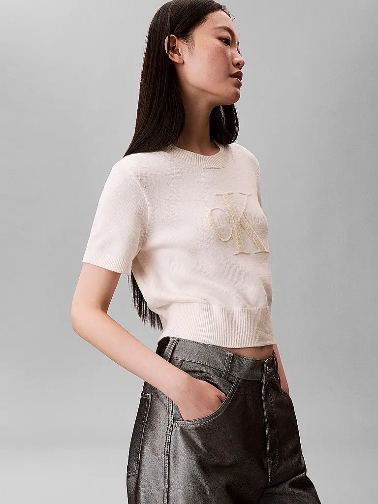 CALVIN KLEIN JEANS | Nom du produit: Pullover | Crème