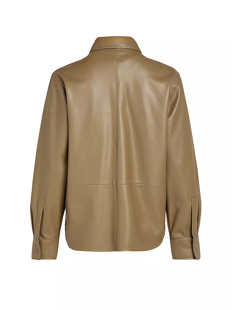 CALVIN KLEIN JEANS | Overshirt aspect cuir | 