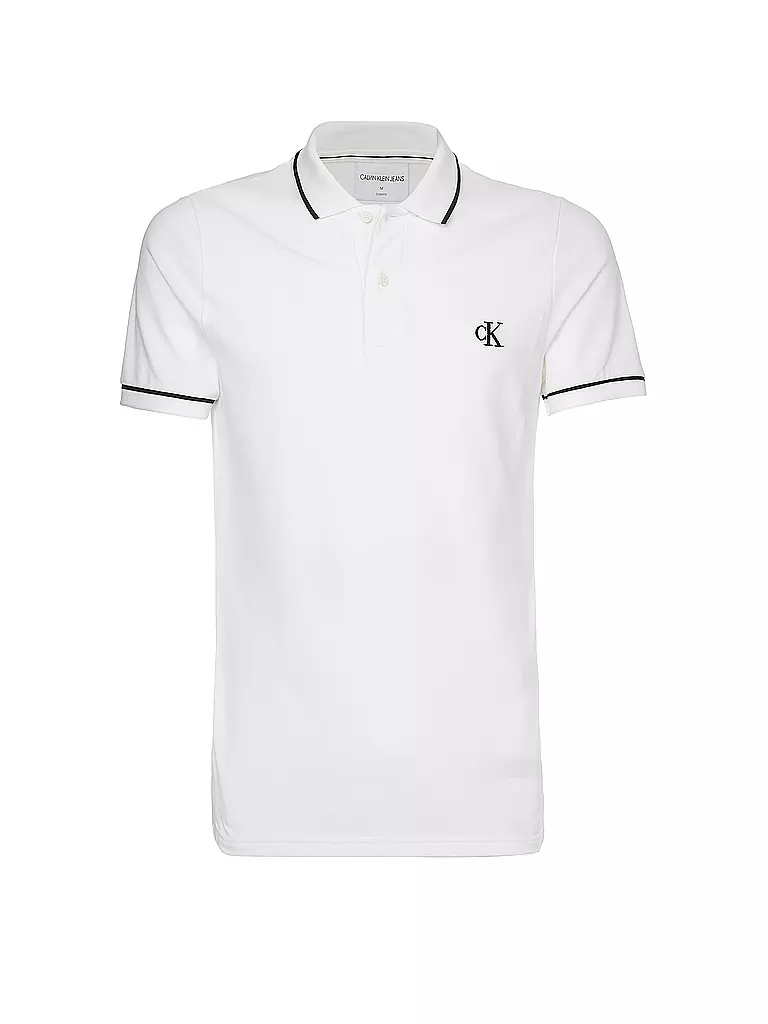 CALVIN KLEIN JEANS | Polo | weiss