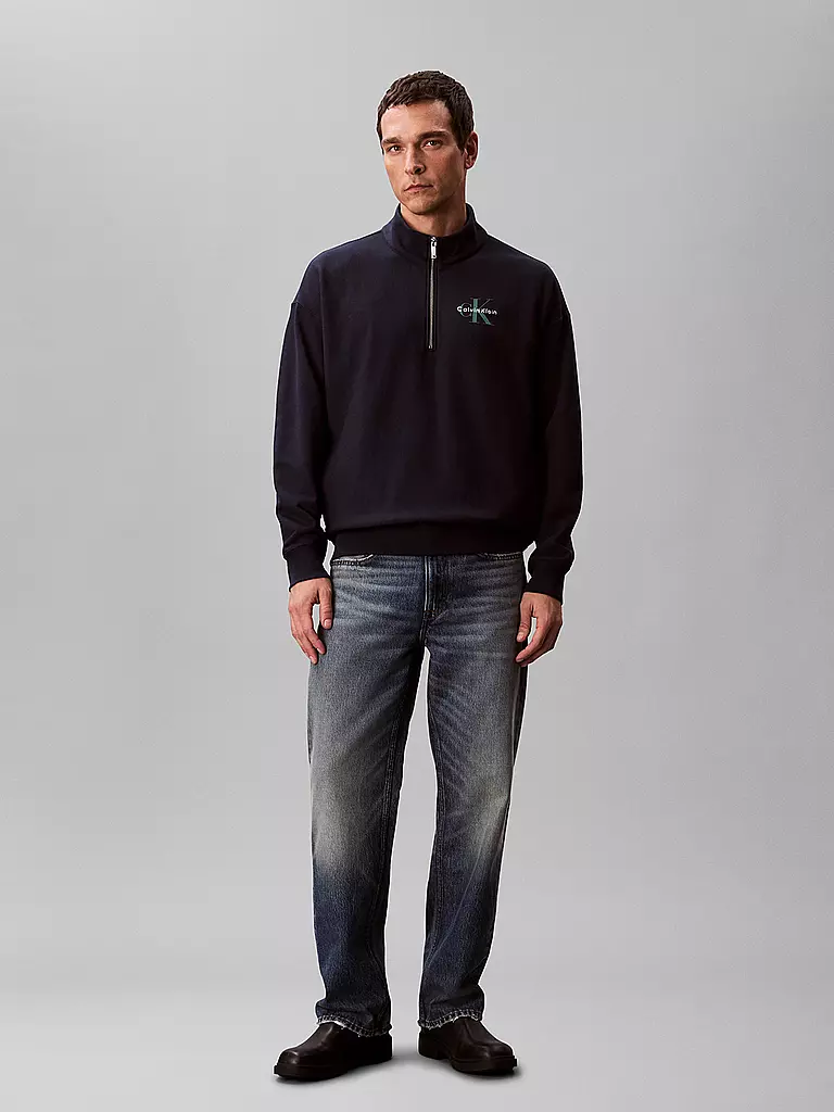 CALVIN KLEIN JEANS | Pull Troyer | dunkelblau