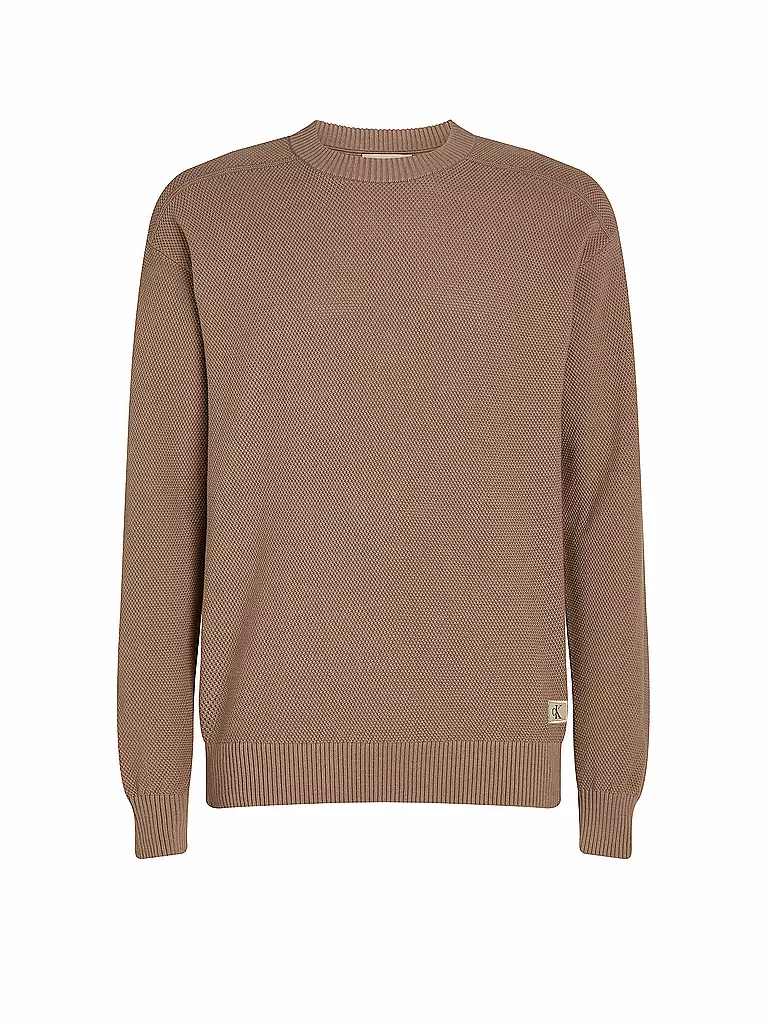 CALVIN KLEIN JEANS | Pull | hellbraun