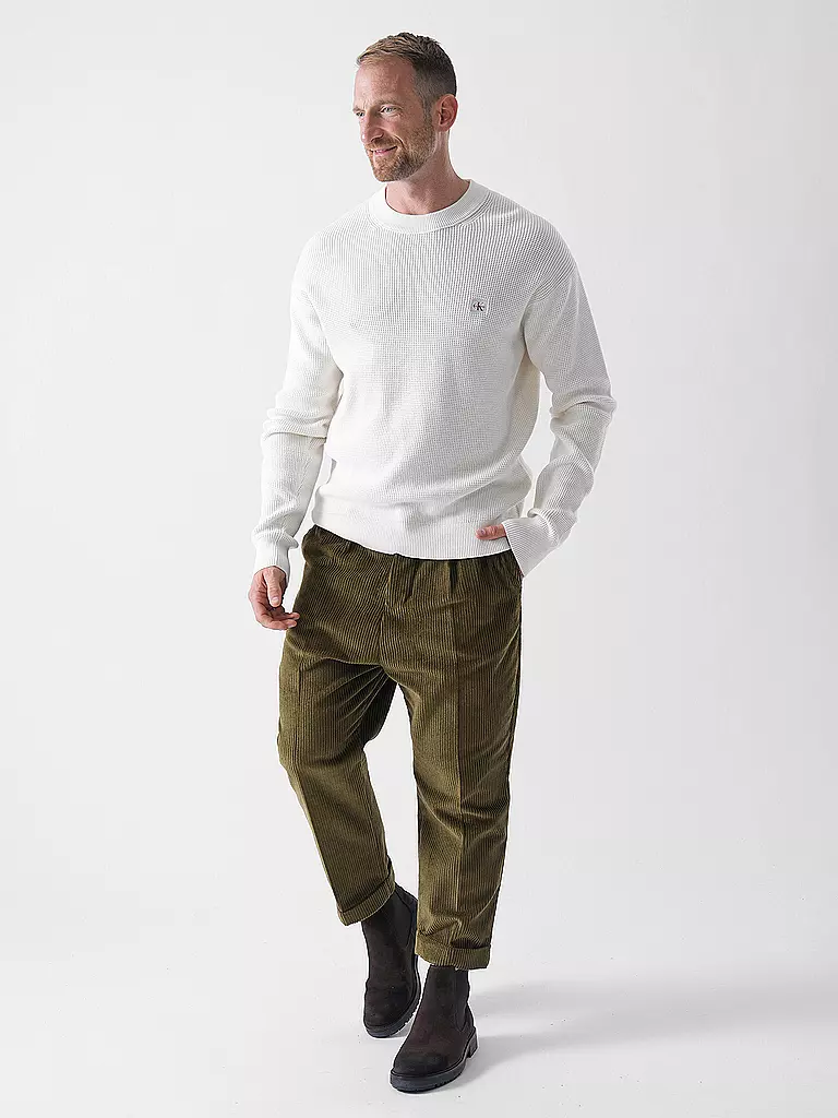 CALVIN KLEIN JEANS | Pull | creme